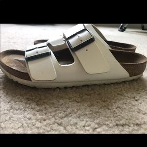White Birkenstocks